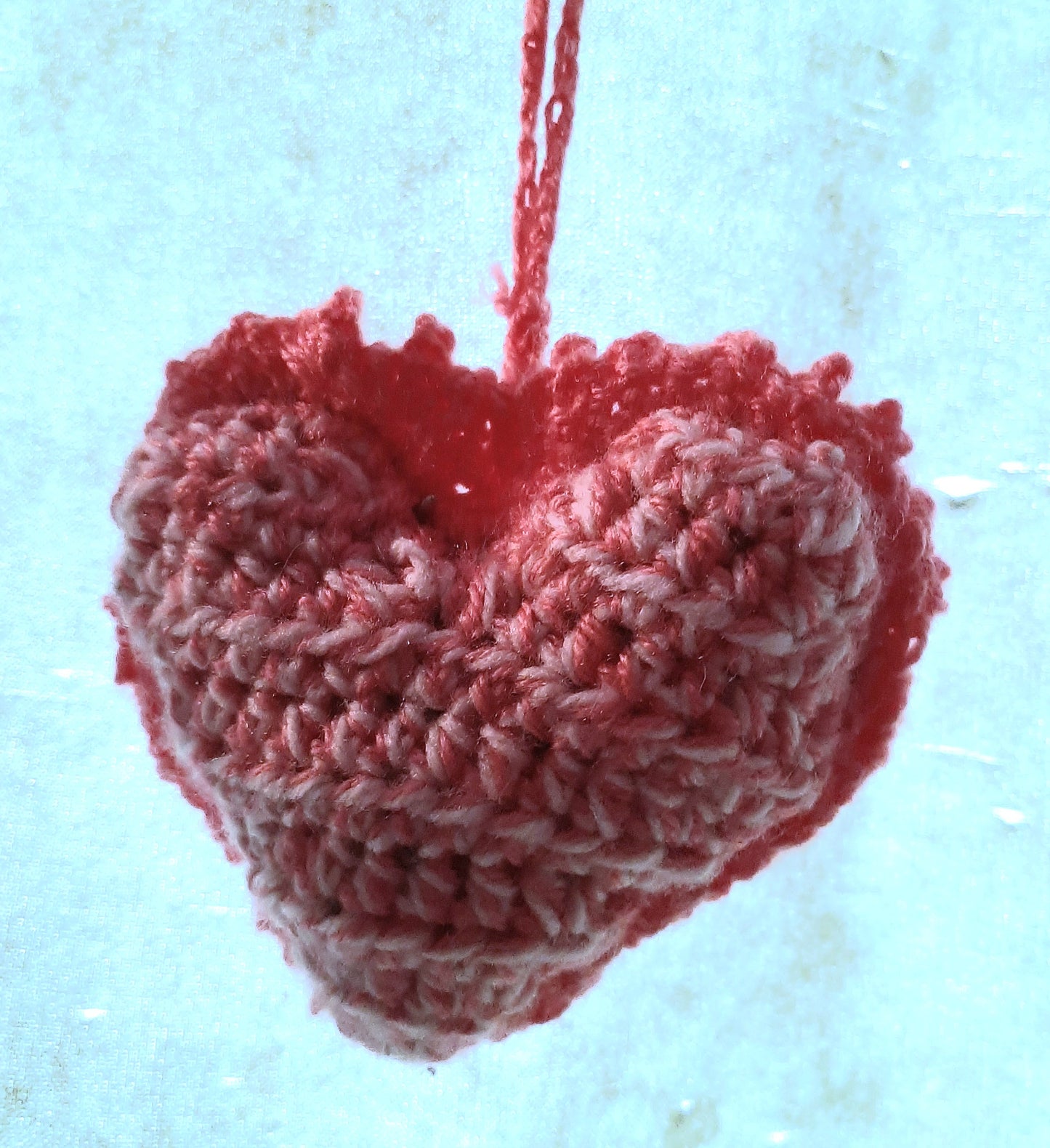 Heart-shaped sachet