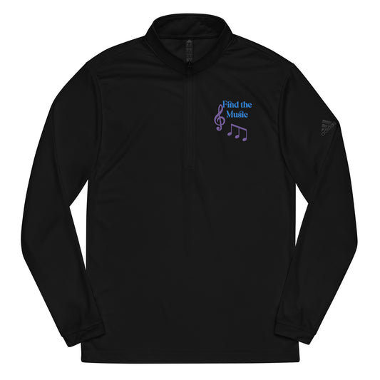 Find the music quarter zip pullover