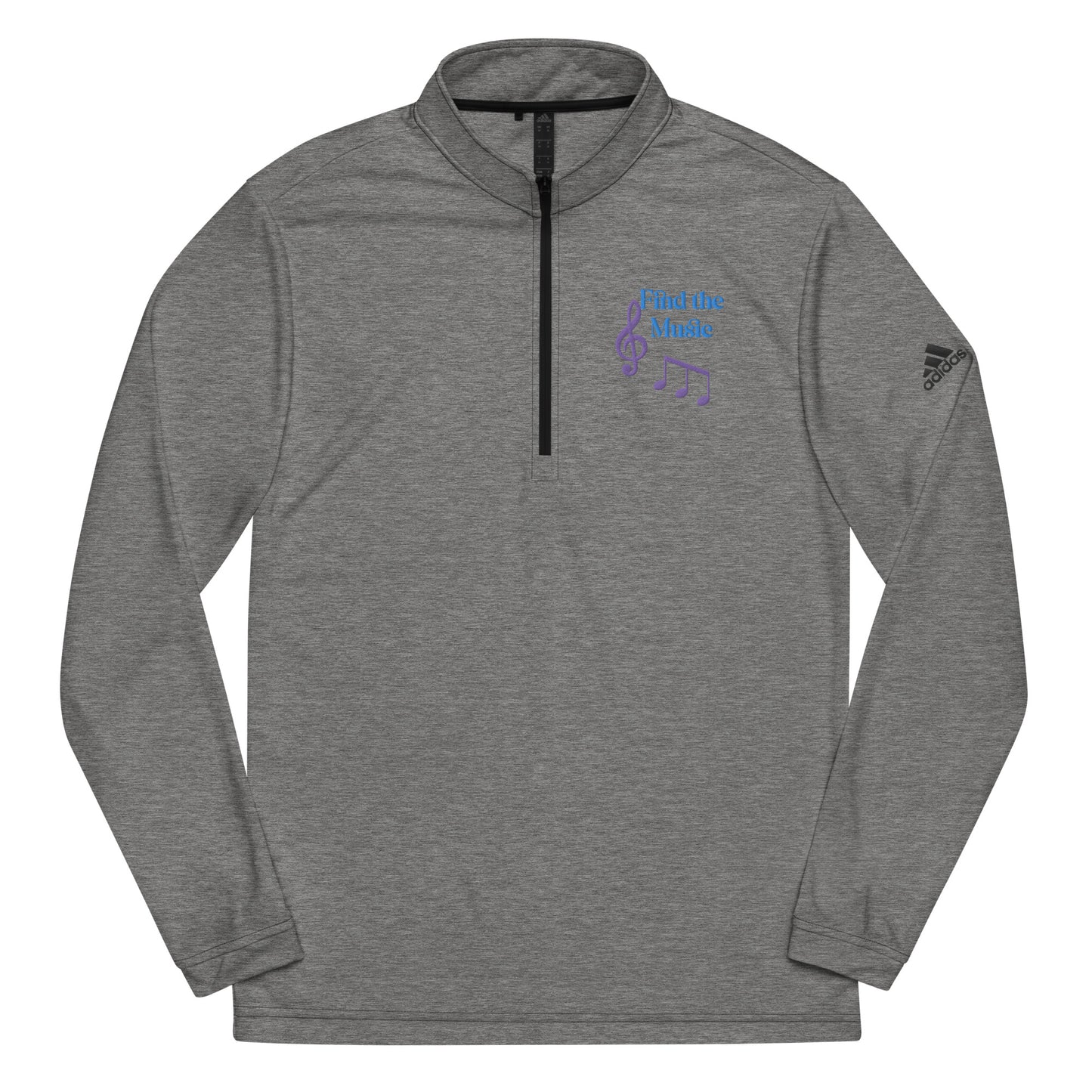 Find the music quarter zip pullover