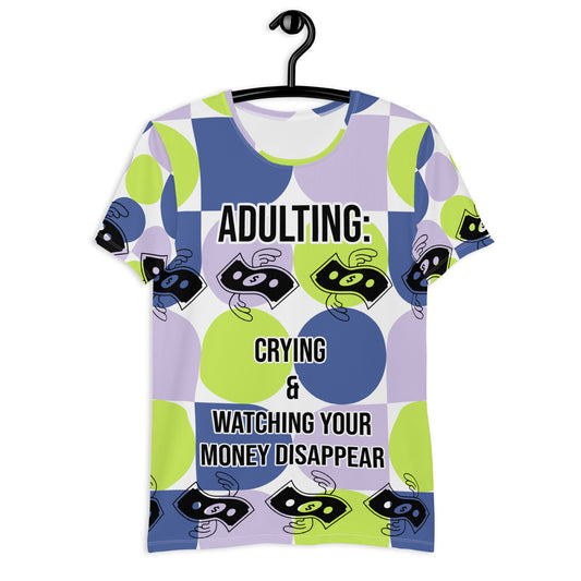 Adulting Athletic T-shirt
