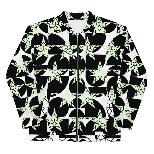 Cracked Stars Bomber Jacket