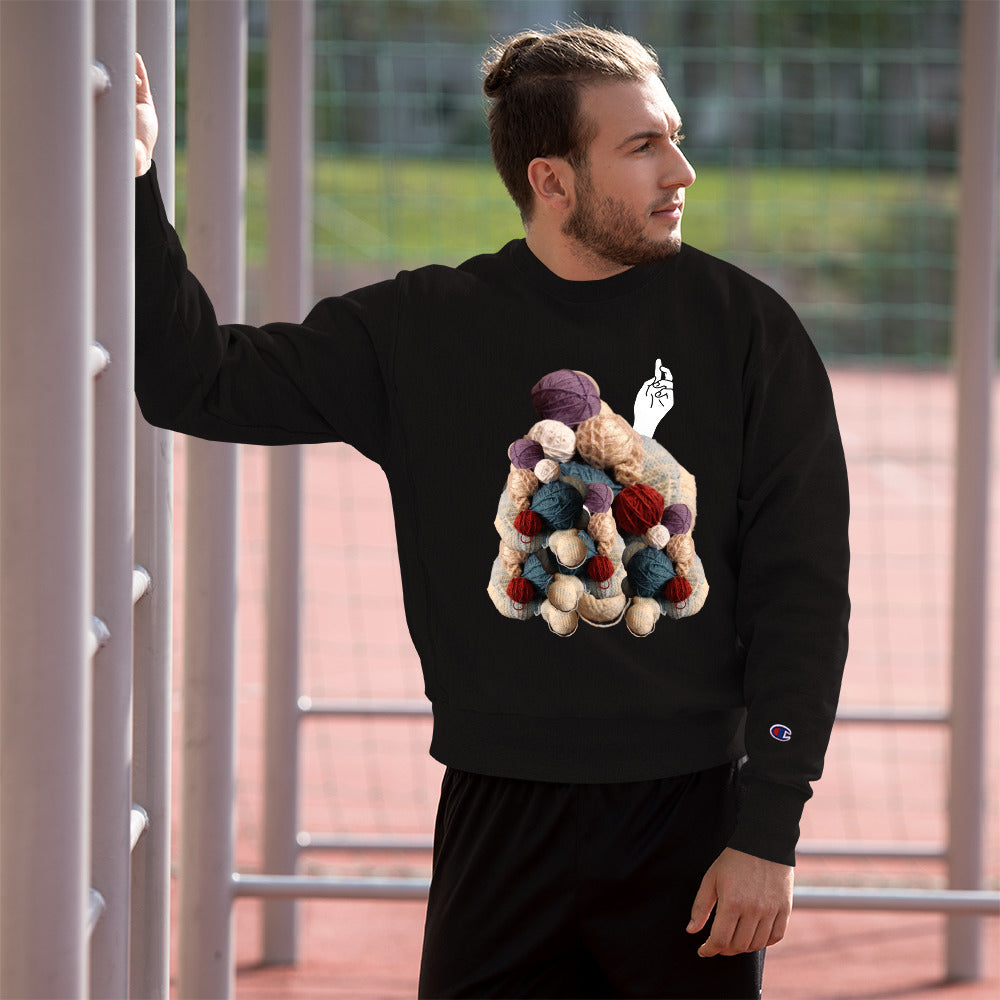 Burried in Yarn Champion Sweatshirt