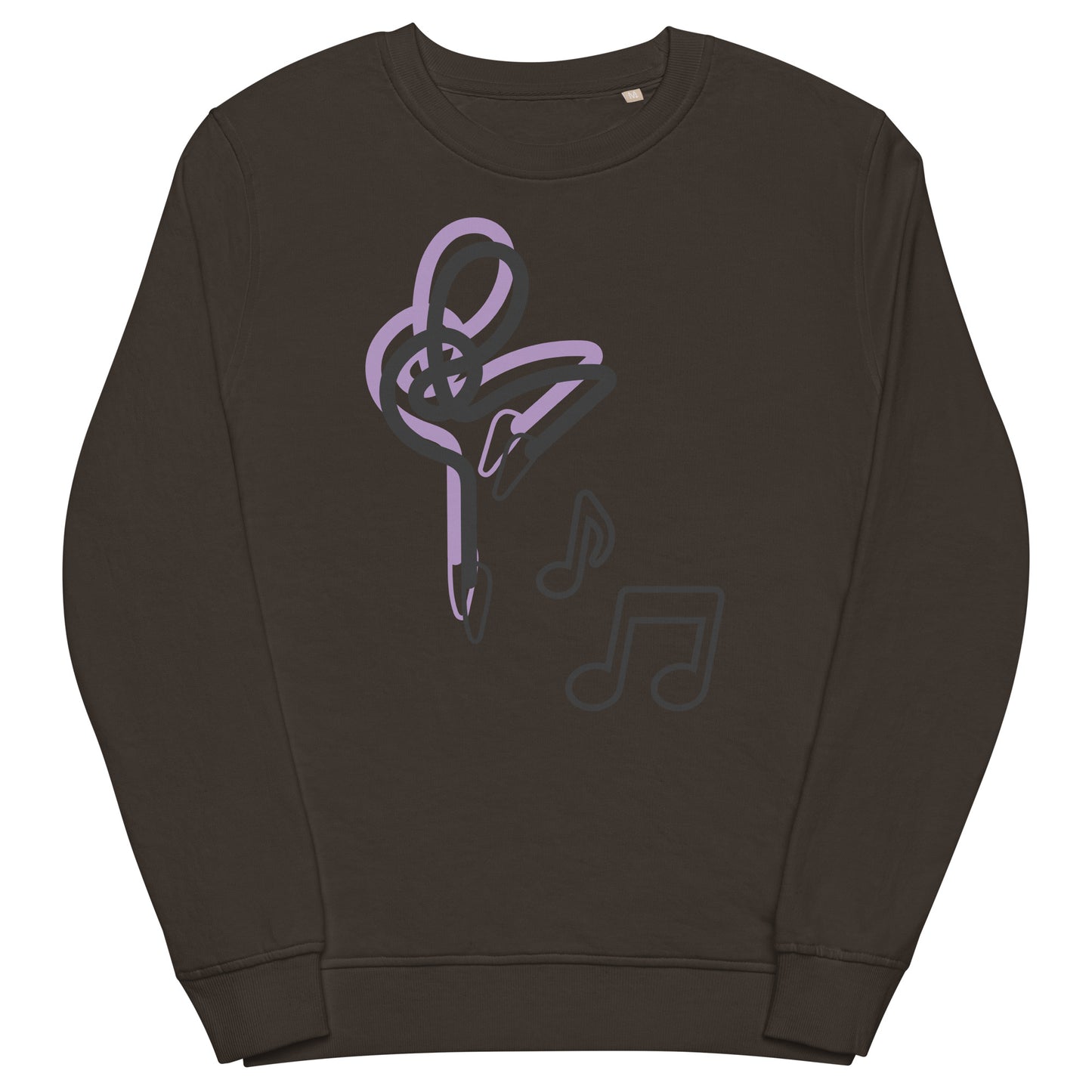 Dance with me organic sweatshirt