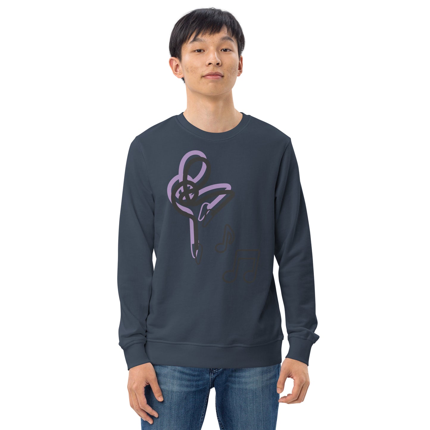 Dance with me organic sweatshirt