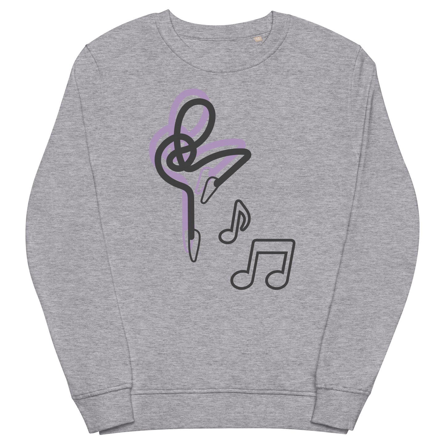 Dance with me organic sweatshirt