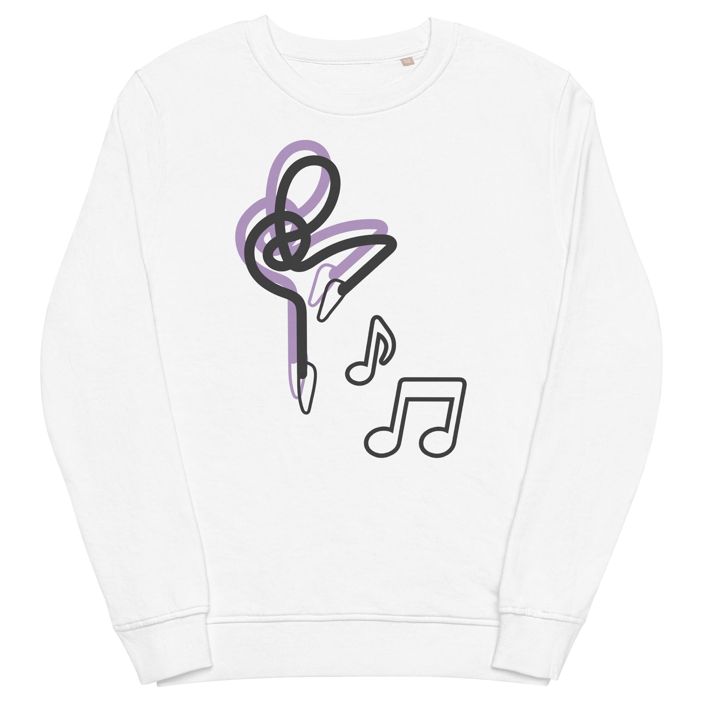 Dance with me organic sweatshirt