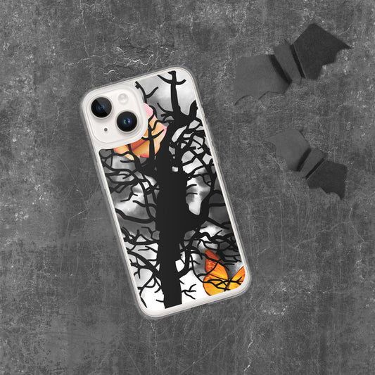 Colour through the stormy tree Clear Case for iPhone®