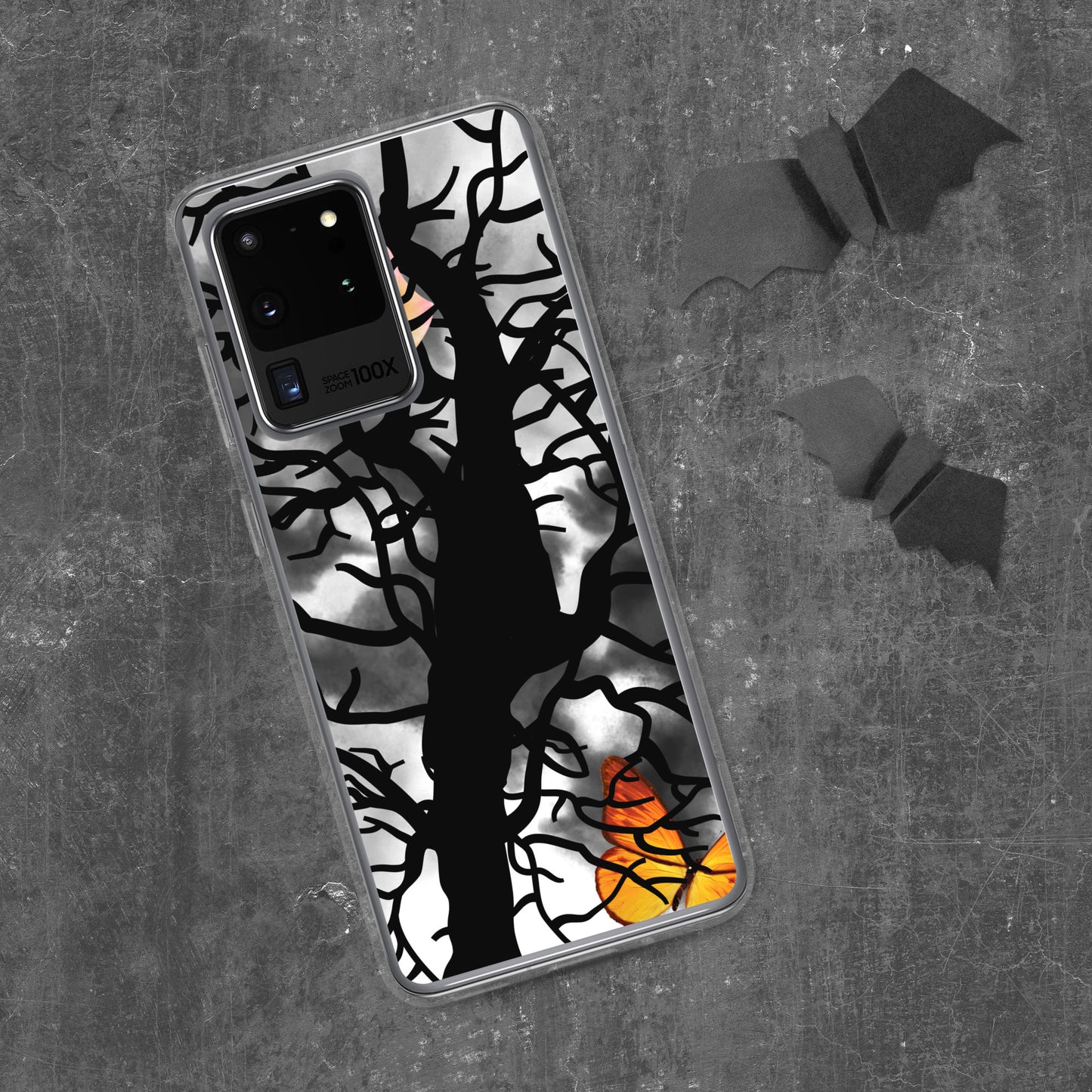 Colour through the stormy tree Clear Case for Samsung®