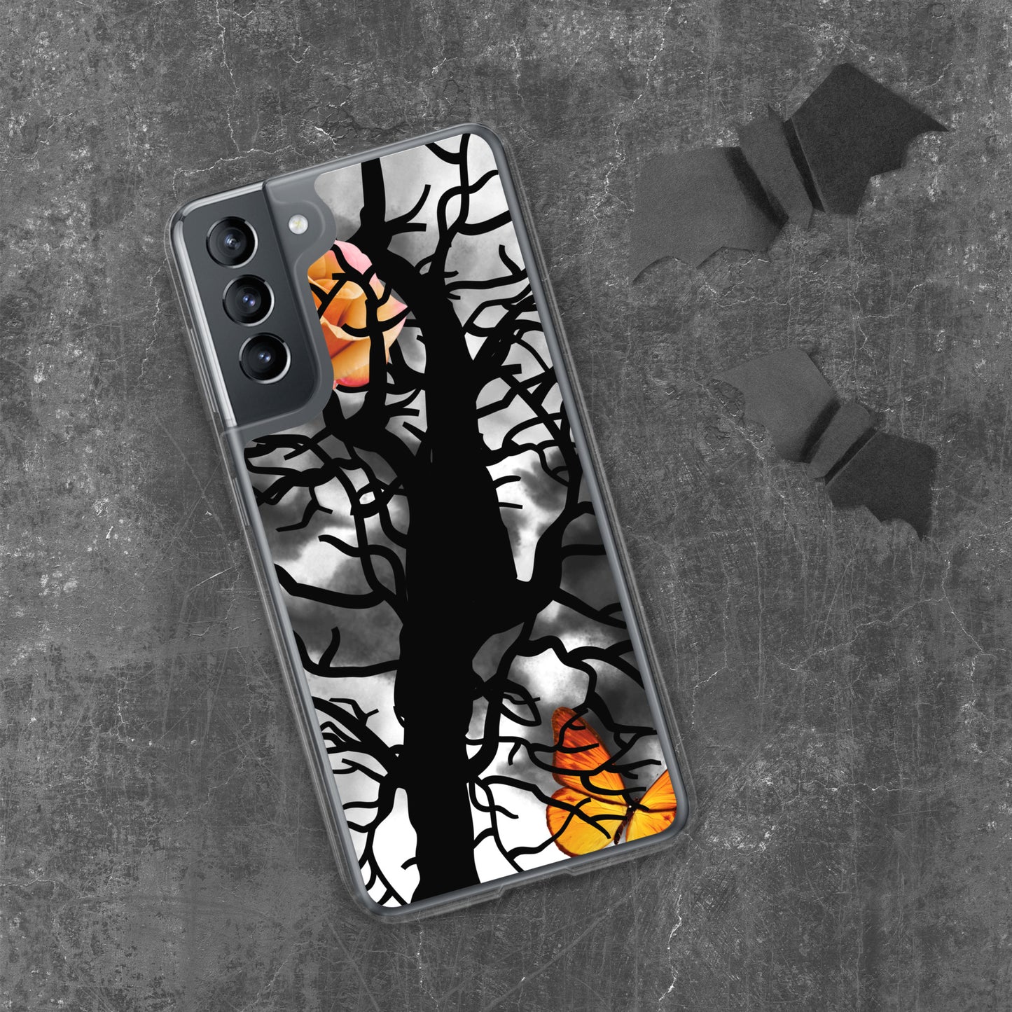 Colour through the stormy tree Clear Case for Samsung®