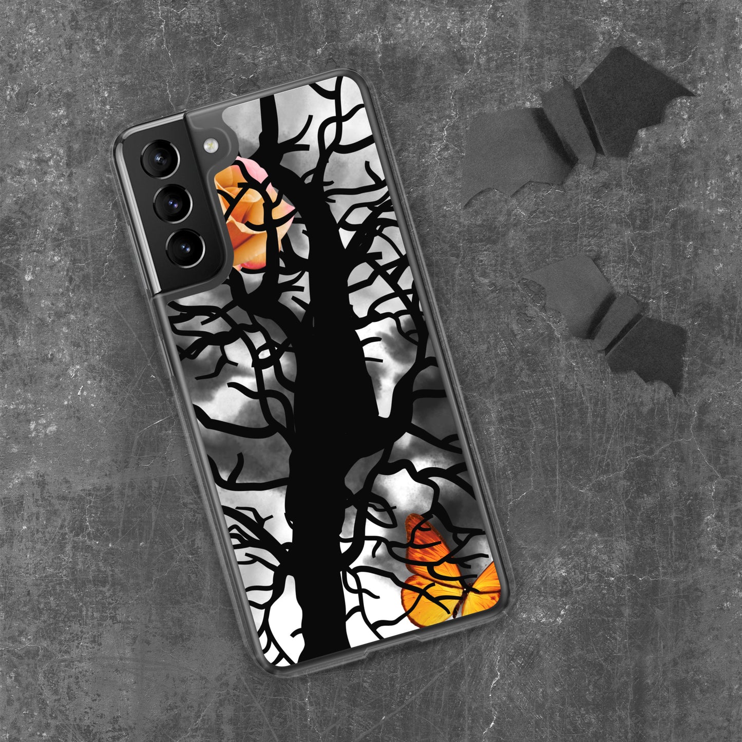 Colour through the stormy tree Clear Case for Samsung®