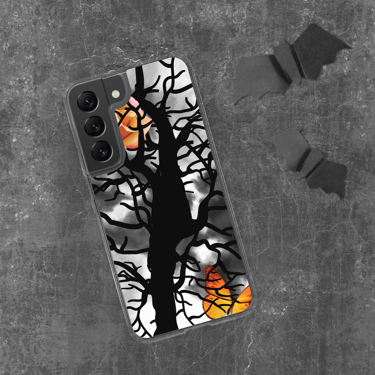 Colour through the stormy tree Clear Case for Samsung®