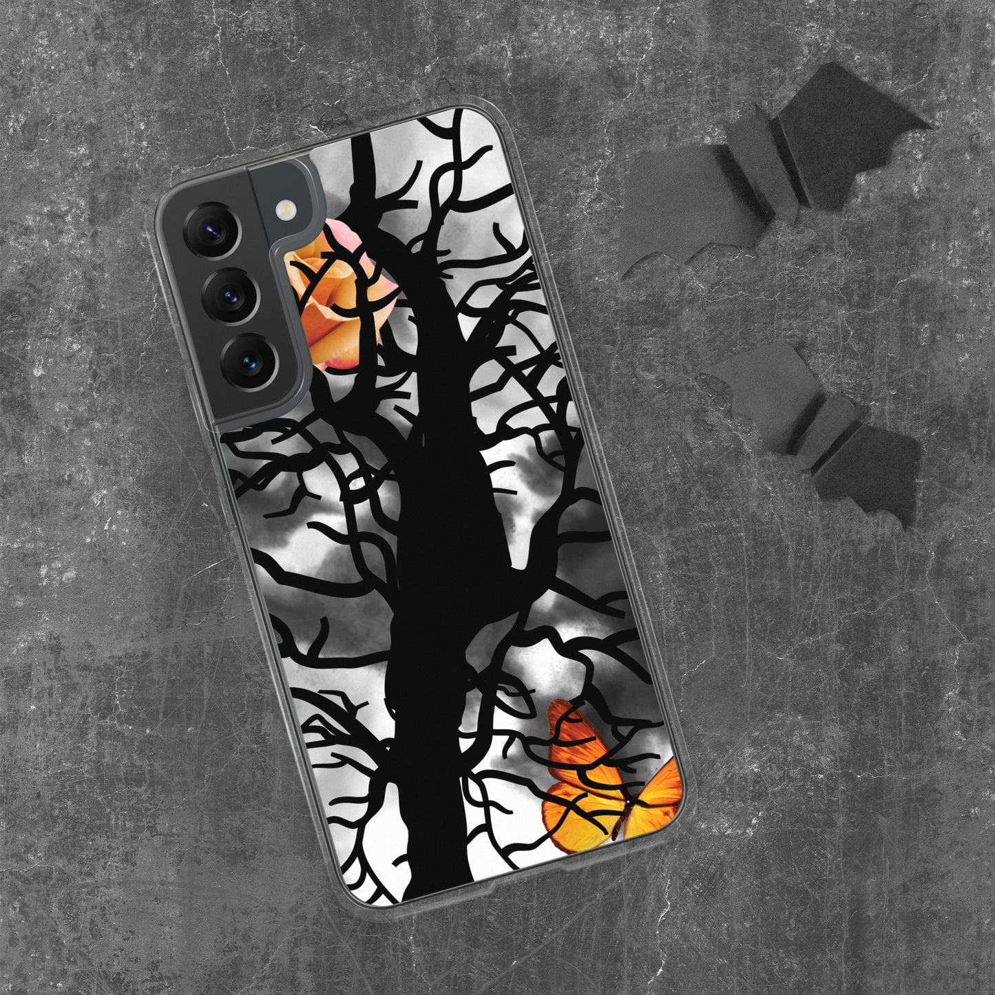 Colour through the stormy tree Clear Case for Samsung®