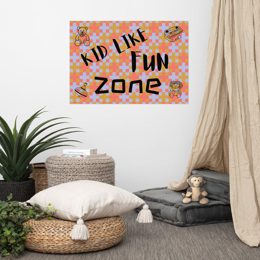 Fun Zone Poster