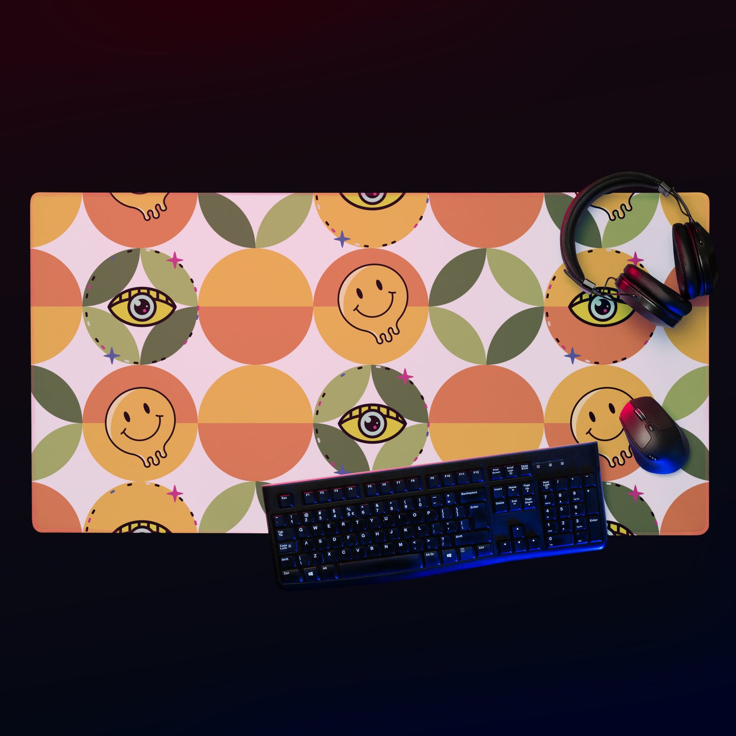 I see you gaming mouse pad