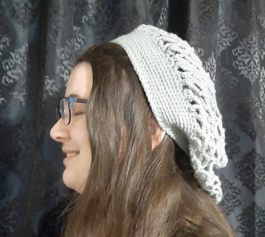 Customizable snood-esque slouchy hat