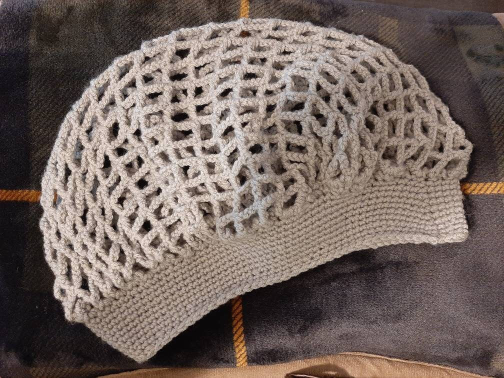 Customizable snood-esque slouchy hat