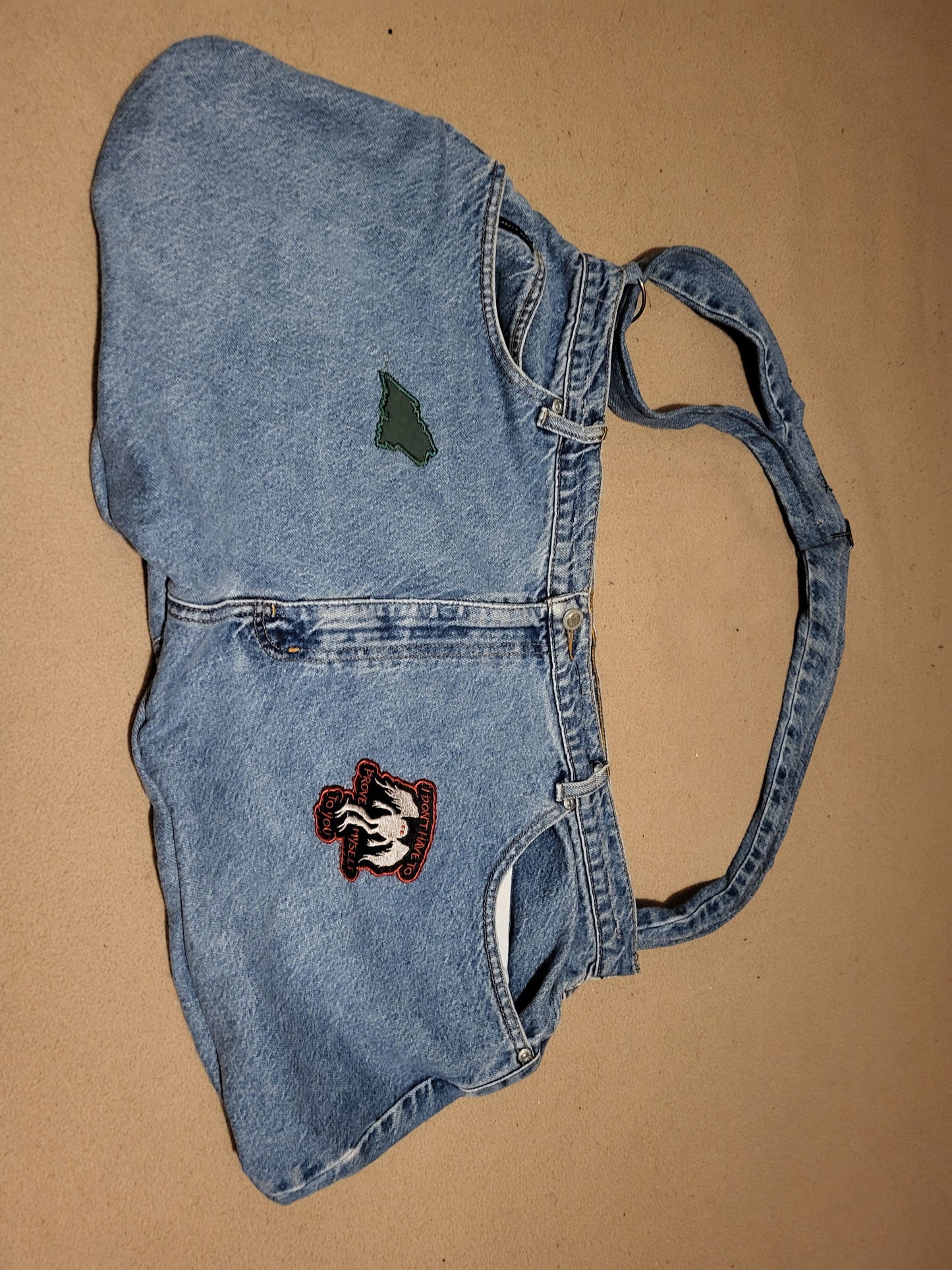 Upcycled Jean Purse