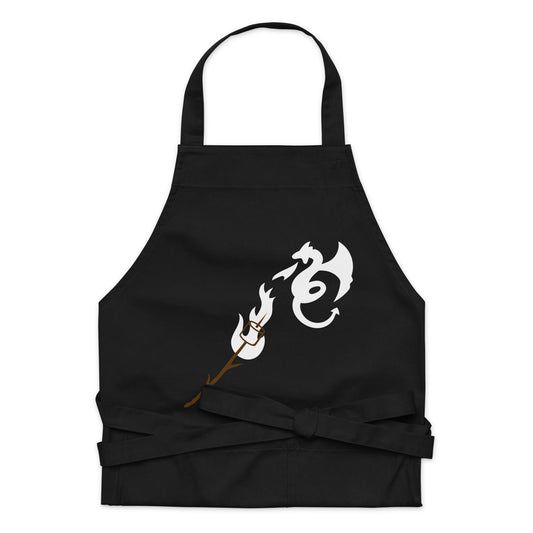 Dragon Campfire Organic cotton apron