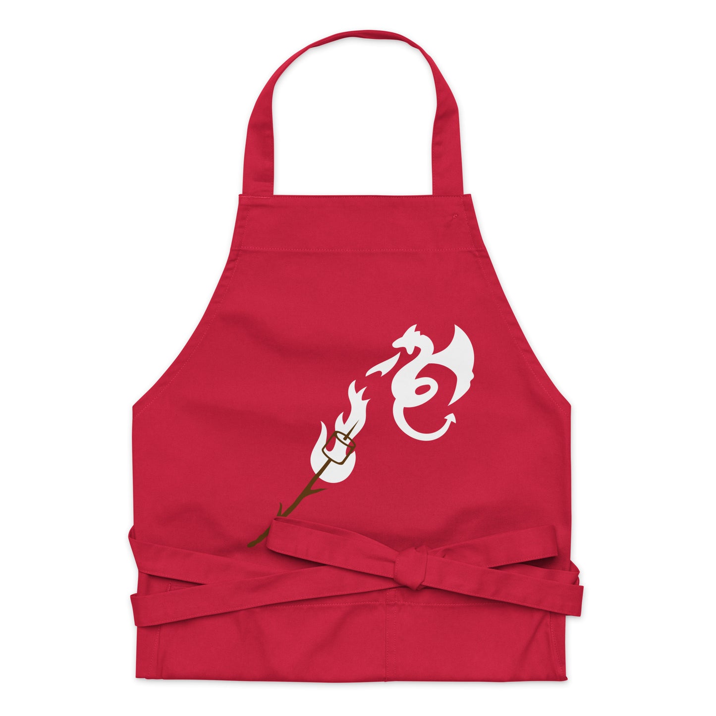 Dragon Campfire Organic cotton apron
