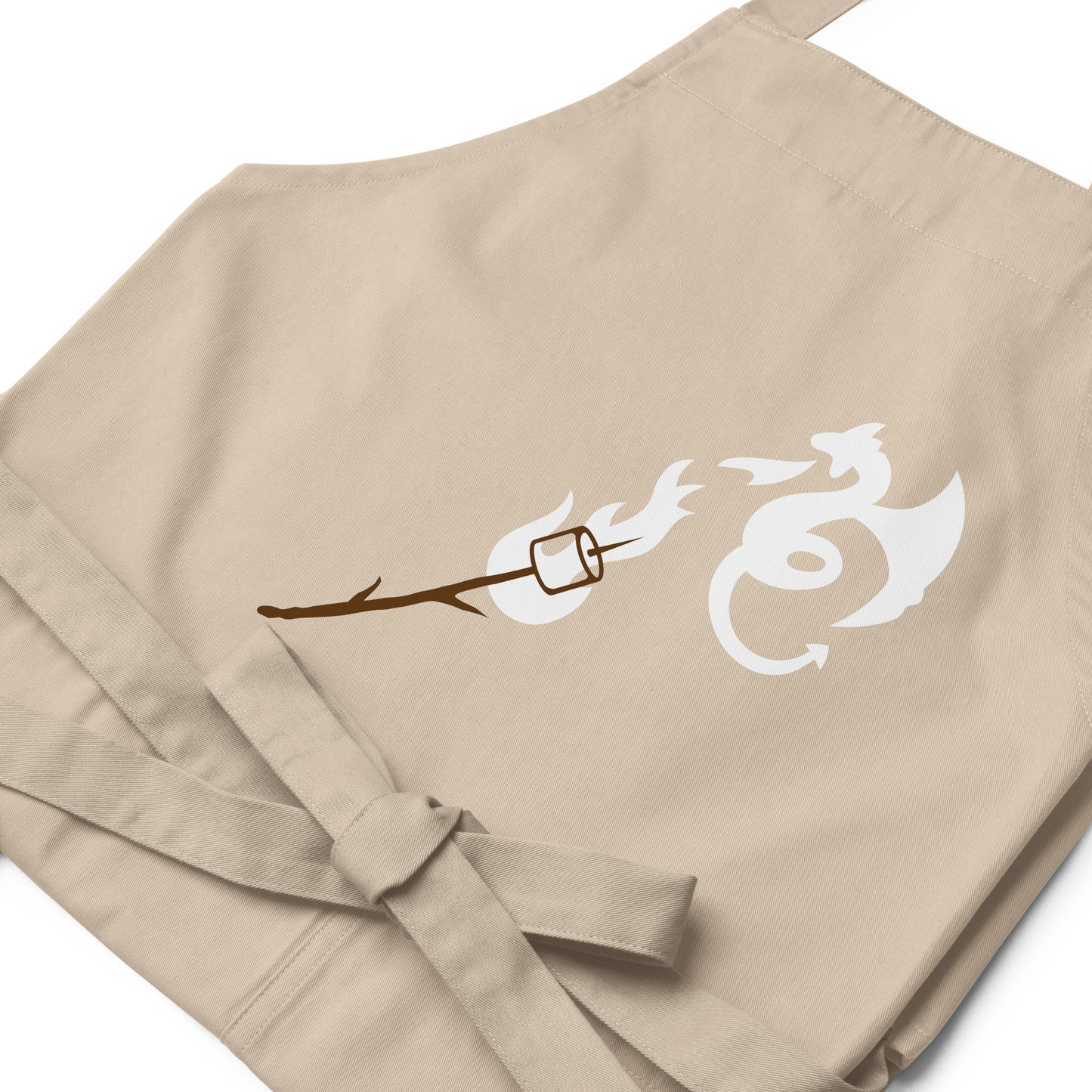 Dragon Campfire Organic cotton apron