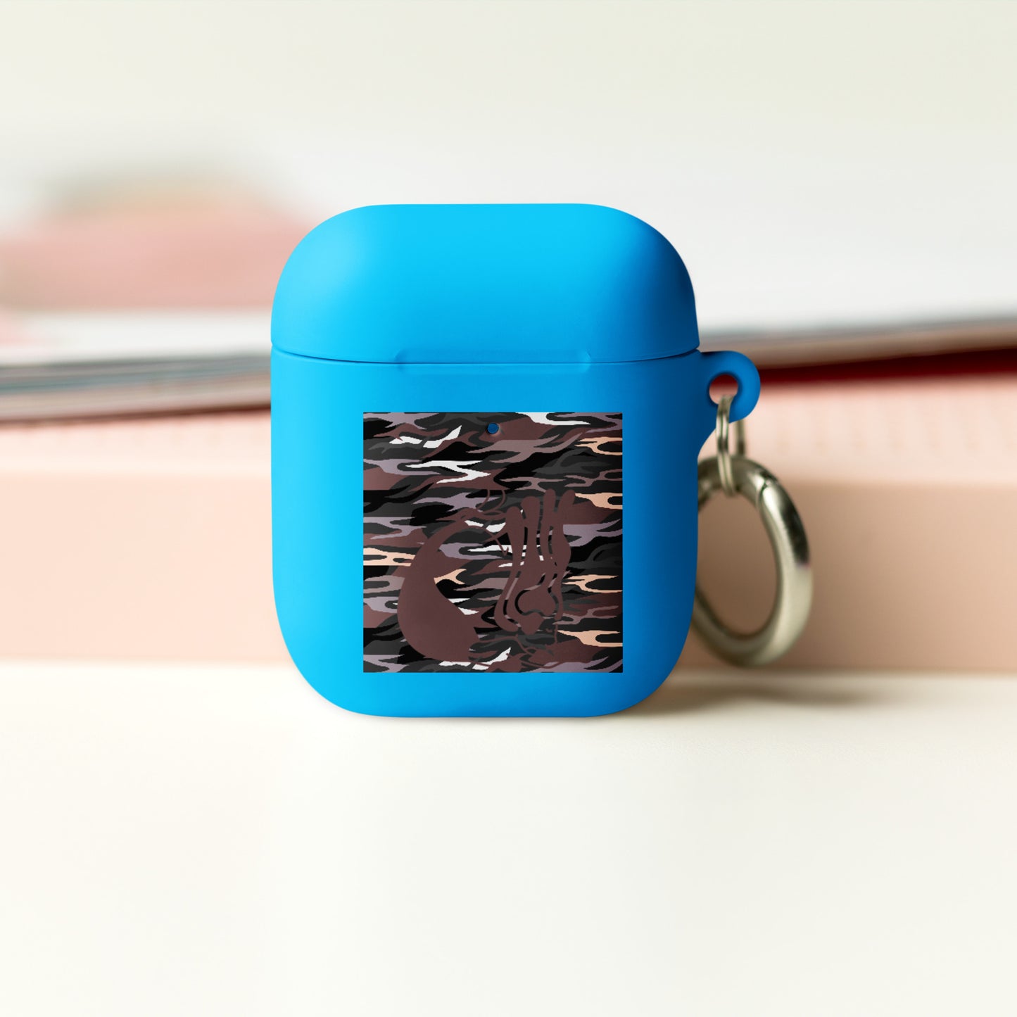 Camo Mermaid Rubber Case for AirPods®