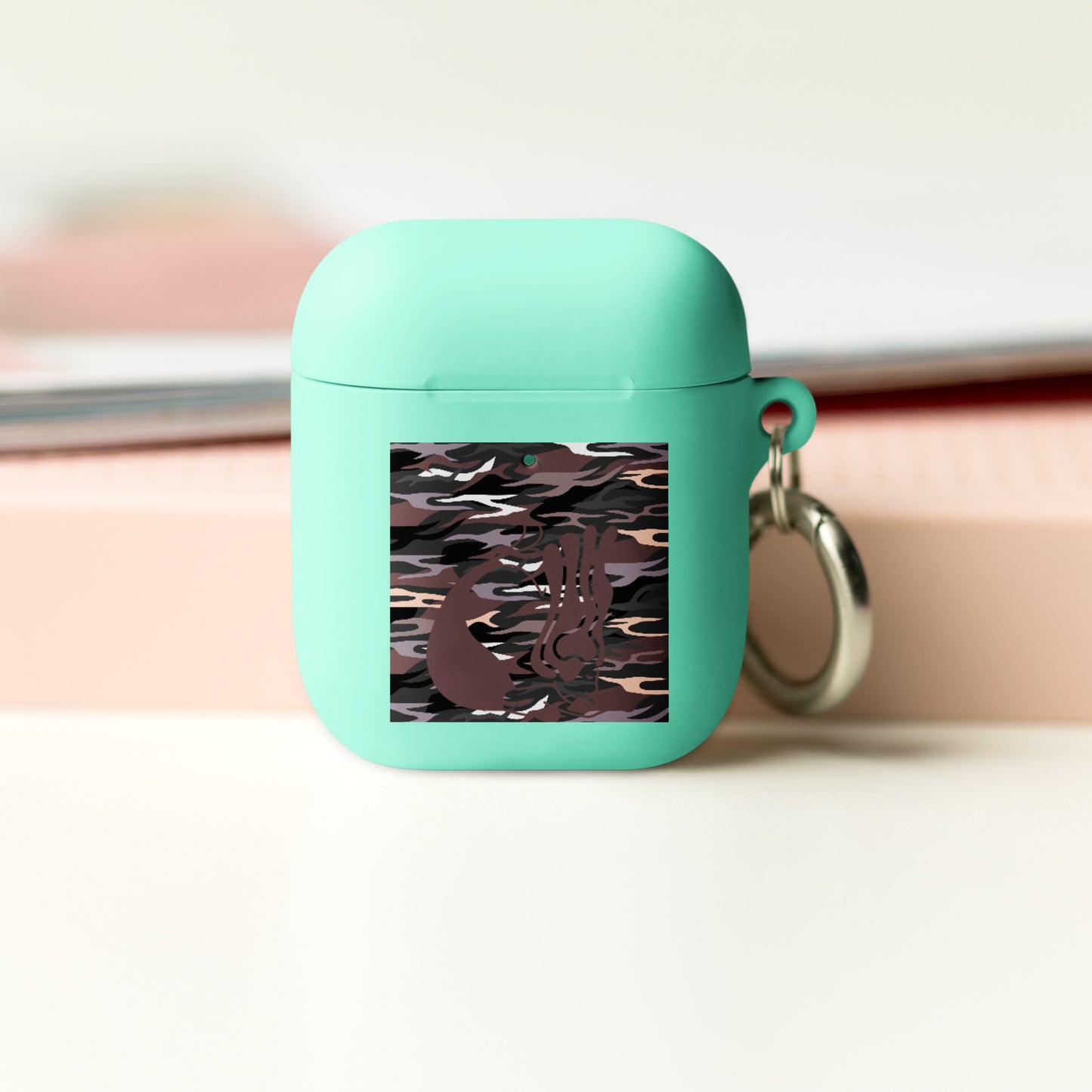 Camo Mermaid Rubber Case for AirPods®