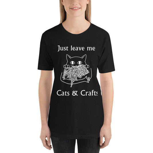 Cats and crafts Unisex t-shirt