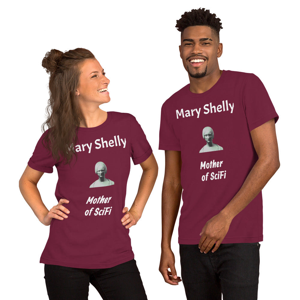 Mary Shelly - mother of scifi - Unisex t-shirt