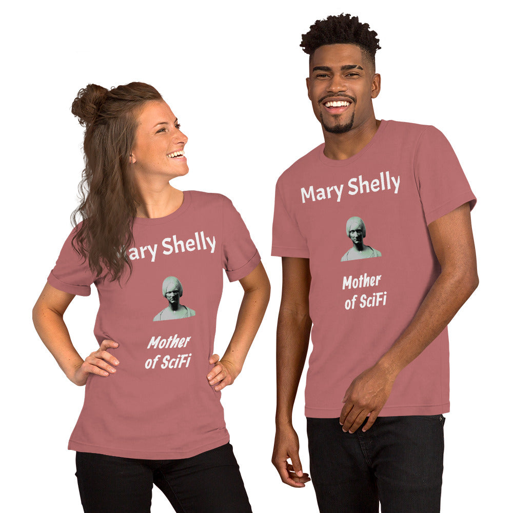 Mary Shelly - mother of scifi - Unisex t-shirt